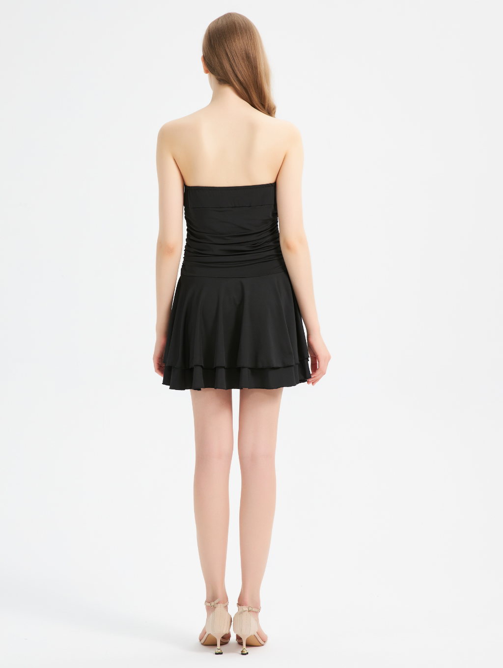 Crystal Backless Tube Dress